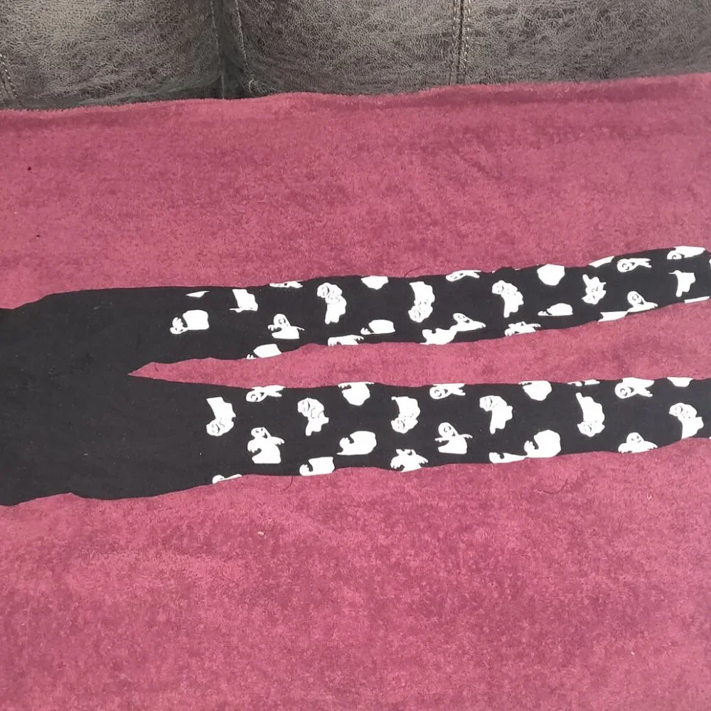 Black Ghost Tights NWOT - Picture 2 of 3